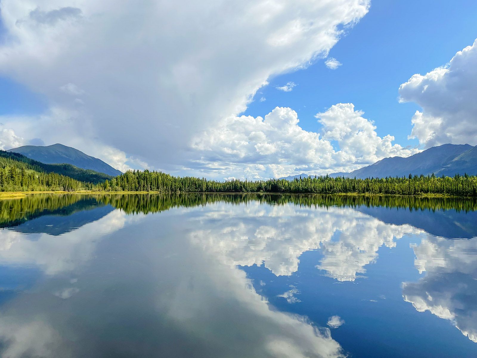Alaska Lake Reflection